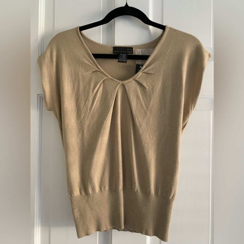 NWT Attention brand Ladies XS top